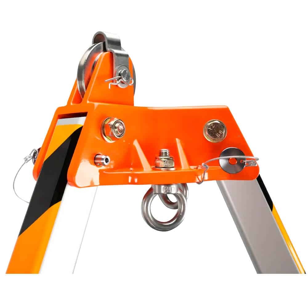 Trípode de rescate con winche EQgrip Top Gun 30 m - Image 2