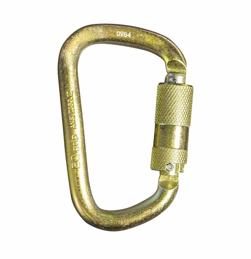 Mosqueton EQgrip acero Fast D21 45KN
