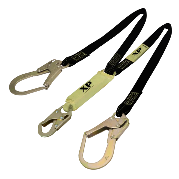 ESLINGA "Y" EN KEVLAR/NOMEX CON ABSORBEDOR DE ENERGIA Y GANCHOS METALICOS 300Y-ASOL-2G1P