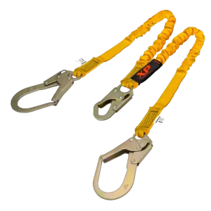 ESLINGA EN "Y" TUBULAR CON ABSORBEDOR INTERNO Y GANCHOS MIXTOS  302Y-A -2G1P
