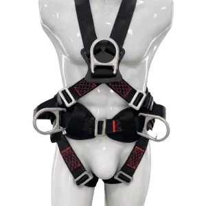 Arnés XP 4 argollas multipropósito con soporte lumbar en X 402-MT-XF4-EM