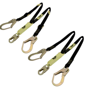 Eslinga XP en "Y" en kevlar/nomex con absorbedor de energia ganchos metalicos 300Y-ASOL-2G1P