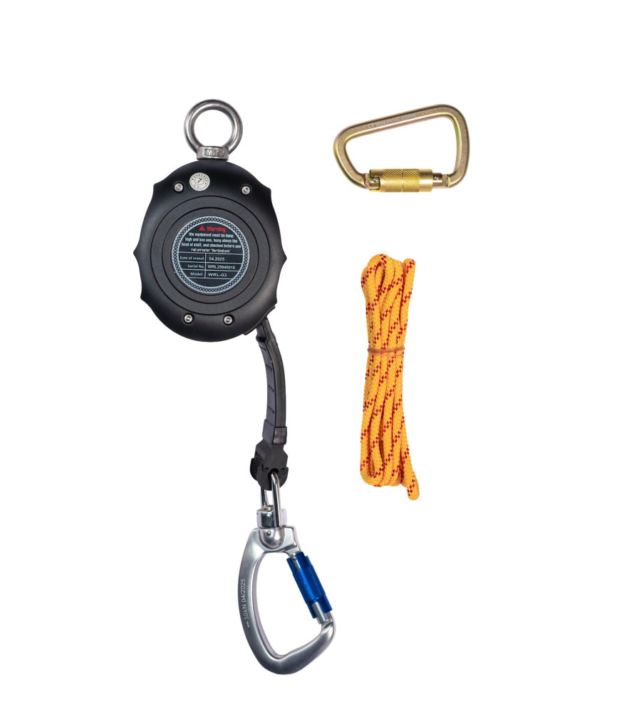Linea de vida Autoretractil Hold WRL-3 reata 3m